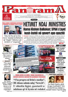 Cover of Panorama (Albania)