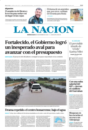 Cover of La Nacion