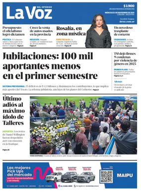 Cover of La Voz del Interior