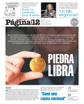 Cover of Pagina 12