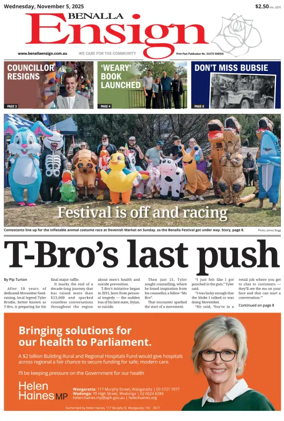 Cover of Benalla Ensign