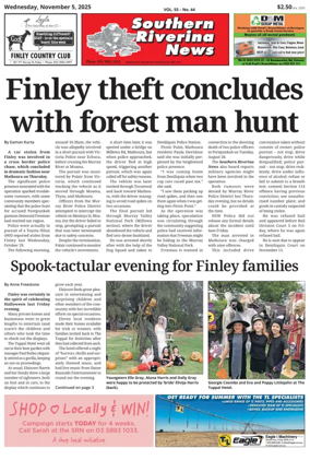 Cover of Southern Riverina news