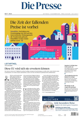 Cover of Die Presse