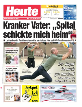 Cover of Heute - Wien Ausgabe