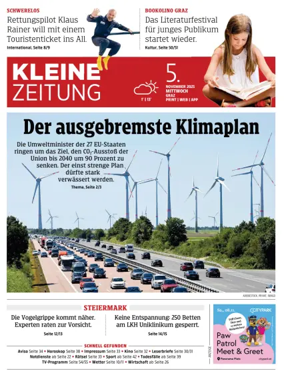 Cover of Kleine Zeitung Steiermark