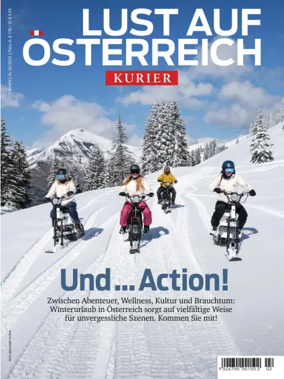 Cover of Kurier Magazine - Lust auf Osterreich