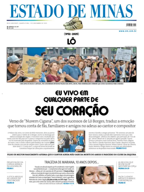 Cover of Estado de Minas (Brazil)