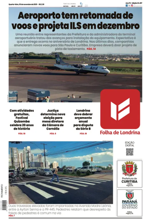Cover of Folha de Londrina