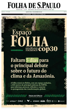 Cover of Folha De S.Paulo