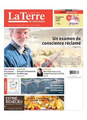 Cover of La Terre de chez nous