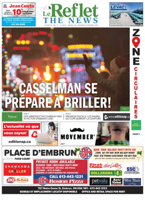 Cover of Le Reflet (The News)