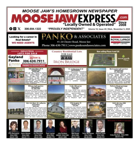 Cover of Moose Jaw Express.com