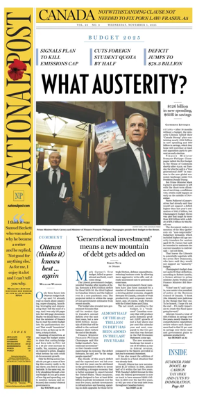 Cover of National Post - (Latest Edition)