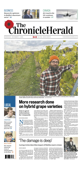 Cover of The Chronicle Herald (Provincial)