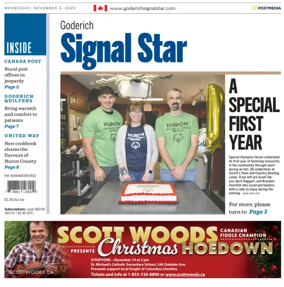 Cover of The Goderich Signal-Star