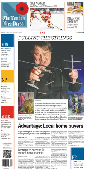 Cover of The London Free Press