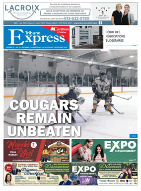 Cover of Tribune Express