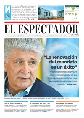 Cover of El Espectador