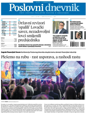 Cover of Poslovni Dnevnik