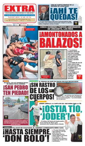 Cover of Diario Extra