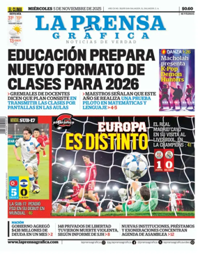 Cover of La Prensa Grafica