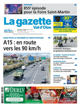 Cover of La Gazette Val d'Oise