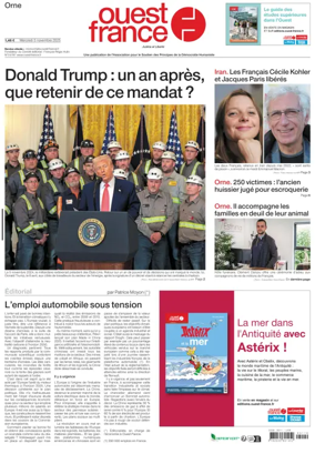 Cover of Ouest France (Orne)