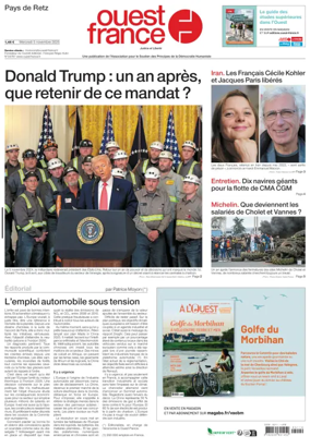 Cover of Ouest France (Pornic / Pays de Retz)