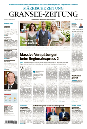 Cover of Gransee-Zeitung
