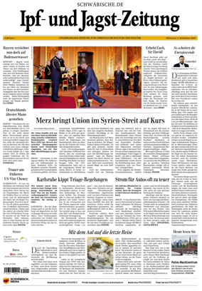 Cover of Ipf- und Jagst-Zeitung