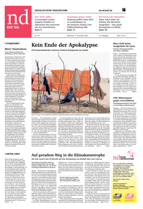 Cover of Neues Deutschland