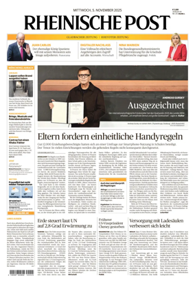 Cover of Rheinische Post - Mönchengladbach and Korschenbroich