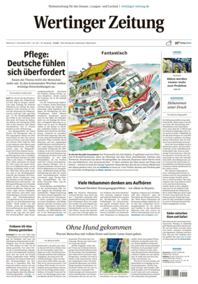 Cover of Wertinger Zeitung