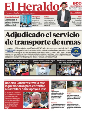 Cover of Diario El Heraldo