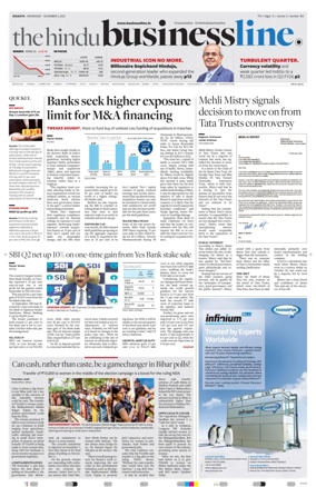 Cover of BusinessLine (Kolkata)