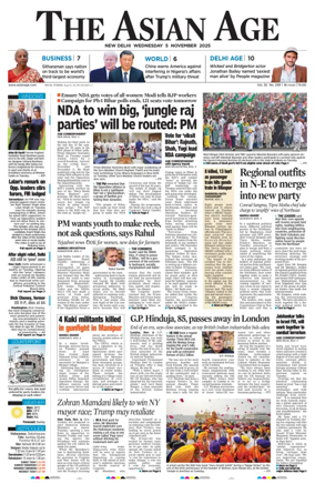 Cover of The Asian Age