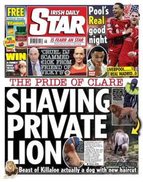 Cover of Irish Daily Star
