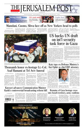 Cover of Jerusalem Post
