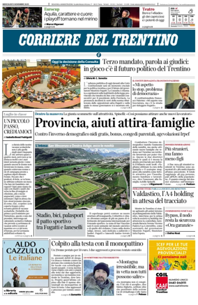 Cover of Corriere del Trentino