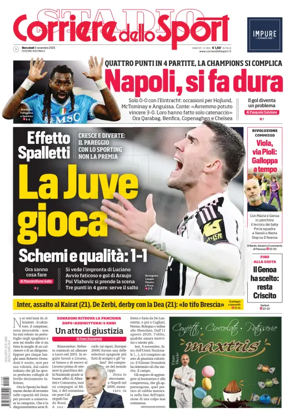 Cover of Corriere dello Sport