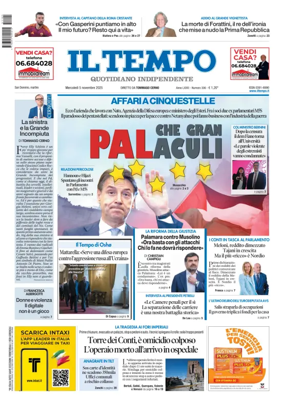 Cover of Il Tempo (Nazionale)