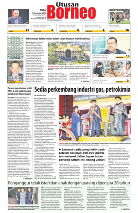 Cover of Utusan Borneo (Sarawak)