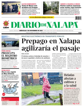 Cover of Diario de Xalapa