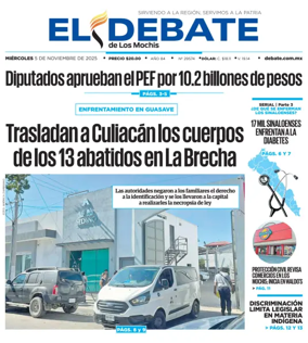 Cover of El Debate de Los Mochis