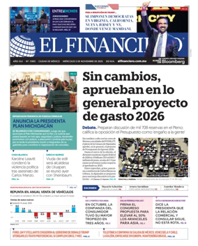 Cover of El Financiero