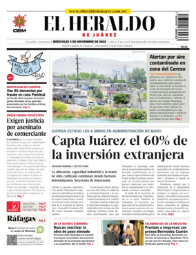 Cover of El Heraldo de Juarez