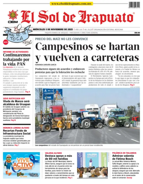 Cover of El Sol de Irapuato