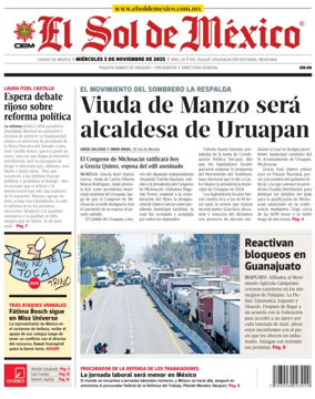 Cover of El Sol de Mexico