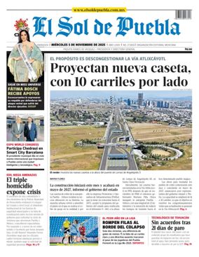 Cover of El Sol de Puebla