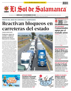 Cover of El Sol de Salamanca